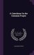 A Catechism On the Common Prayer (Hardcover): Alexander Watson