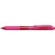 Pentel Energel Metal Tip Gel Rollerball - Pink (12 Pack) - 0.7mm, Retract.: 