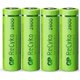 GP 2600mAh Rechargeable NIMH Batteries (AA)(4 Pack): 
