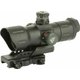 UTG 6" ITA Red/Green CQB T-Dot Sight with Offset QD Mount (SCP-TDTDQ): 