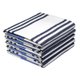 Kitchen Towel - Design 2484  - 47x72cm - (5 Pc Pack) - Stripes: 