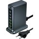 6-Port Fast Charge Tower Station Hub (190W): 