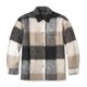 Women's H-D Plaid Shirt Jacket - M: 