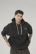Printed Unisex Hoodie(Black)(XS): 