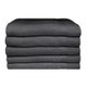 Bunty Plush 100% Cotton Bath Sheet (Castlerock)(Pack of 5)(450gsm)(90 x 150cm): 