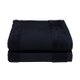 Bunty Plush Velour Premium Golf Towel (Jet Black)(Pack of 2)(450gsm): 