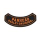Panhead Rocker Emblem Sew-On Patch: 