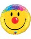 Smile Face Round Foil Balloon (46cm): 