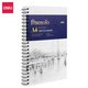 Deli Finenolo A4 Side Bound Sketch Book (160gsm)(60 Sheets) - Acid Free: 