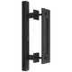 Chenshia 30cm Sliding Barn Door Pull Handle Set - Easy-Mount Grip: 