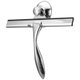 Stainless Steel Shower Wiper - Window Cleaner - With Suction Cup: 