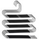 Chenshia Non-Slip Space Saving Multilayer Hangers for Pants Trousers - 4 Pack: 
