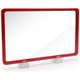 Chenshia A4 Magnetic Racking Label Holder -Reusable Waterproof Display Sign - Red: 