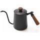Chenshia 600ml Gooseneck Coffee Kettle Wooden Handle Pour Over Coffee Pot: 