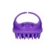 Shampoo Brush Hair Scalp Massager - Silicone Wet Dry Hair Shampoo Brush - Purple: 