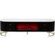 Philippa Fireplace Plasma Stand: 