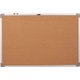 Deli Bulletin Cork Board With Aluminum Frame (600900mm): 