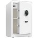 Deli Fingerprint safe box H555xW345xD300 White: 