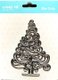 Kamei Cutting Dies -  Xmas Tree (92 x 127mm): 