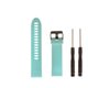 E?pique Silicone Plain Watch Strap ? Garmin Venu/ Vivomove 3/ Vivoactive 3/ Forerunner 245/ Forerunner 645 (Aqua): 
