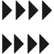 Homecraft Anti-Slip Rug Grip Tape - 8 Pieces: 