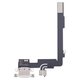 iPhone 16 Pro Max Charging Port Flex Cable (White): 