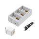 YX 3-Way Battery Charger For DJI Mini 4 Pro/Mini 3/Mini 3 Pro Charging Hub 35W US Plug: 