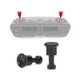 Sunnylife AIR-YG9101 2 PCS For DJI Mavic Mini / Mavic 2 / Mavic Air Aluminum Alloy Joystick Thumb Rocker(Black): 