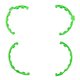 DJI Flip STARTRC Propeller Guard Bumper (Green): 