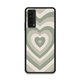 Custom Printed TPU Cases - Huawei P Smart (2021) ('Green Heart' by Caitscases): 