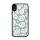 Custom Printed TPU Cases - Apple iPhone XR  ('Green Smiley' by Caitscases): 