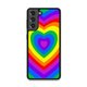 Custom Printed TPU Cases - Samsung Galaxy S21, Samsung Galaxy S21 5G  ('Rainbow Heart' by Caitscases): 