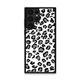 Custom Printed TPU Cases - Samsung Galaxy S22 Ultra 5G  ('Black and White Leopard' by Caitscases): 