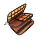 Body Glove Tech Storage Bag - Medium (Black and Orange): 