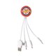Hot Wheels 0.15m 5-In-1 Cable (Red and White): 