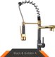 Orb And Golden A,Chrome Spring Pull Down Kitchen Faucet,Kitchen Accessories: 