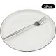 Silver,3Pcs Mirror Stainless Steel Dinner Fork Cutlery Set Tableware Kitchen Flatware Western Dinnerware Restaurant Table...