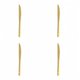 Knife-4 piece,Stainless Steel Tableware 4 Piece Set Elegant Durable Dinnerware For Home Restaurant Use Premium Cutlery Utensils...