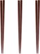 3Pcs Chopsticks,3Pcs Wooden Portable Fork Spoon Chopsticks Tableware Set Solid Wooden Sushi Chopsticks Outdoor Household...