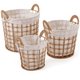 Basket Set for Laundry 3pcs: 