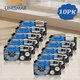 10PK Black on Blue,12mm for Label Tape XR-12WE XR-12X XR-12RD XR-12BU XR-12YW XR-12GN 12mm Label Tape Compatible for Label...