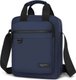 Blue,Large Capacity Men's Shoulder Bag Multi-layer Casual Crossbody Bag: 