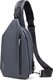 Black Vertical,Men's Simple Adjustable strap Chest Bag Fashion Water: 