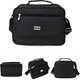 104 extra large black heavy-duty fabric,Oxford Cloth Canvas Business Bag Single Shoulder Crossbody Handbag: 