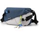 1812  Blue gray/upgraded version with color lanyard,New Men's Large Capaci Crossbody Bag Menger Bag: 