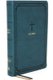 NKJV End Of Verse Compact Reference Bible Red Letter (Teal) (Leather / fine binding): Thomas Nelson