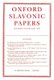 Oxford Slavonic Papers: Volume XXXI (1998) (Hardcover): C.M. MacRobert, G.S. Smith, G.C. Stone