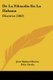 De La Filosofia En La Habana - Discurso (1862) (Spanish, Paperback): Jose Manuel Mestre, Felix Varela