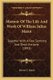 Memoir Of The Life And Work Of William Julius Mann - Together With A Few Sermons And Short Extracts (1893) (Paperback): Emma T...