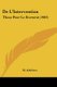 De L'Intervention - These Pour Le Doctorat (1902) (French, Paperback): M. Aldebert
